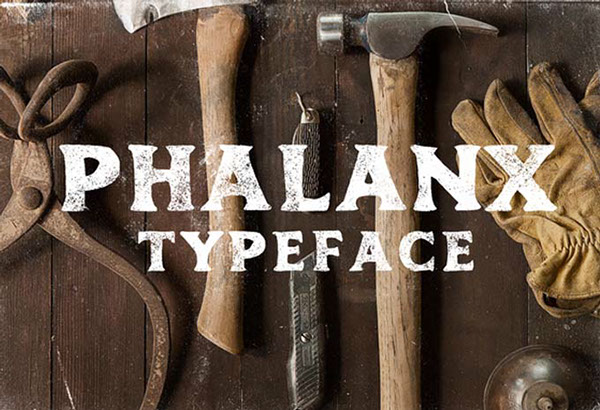 Phalanx free font